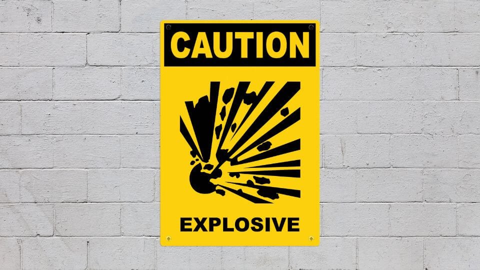explosives 10 common hazardous materials hazmat in logistics logos logistics