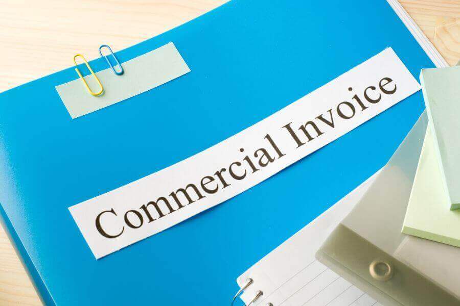 commercial invoice 3pl glossary logos logistics